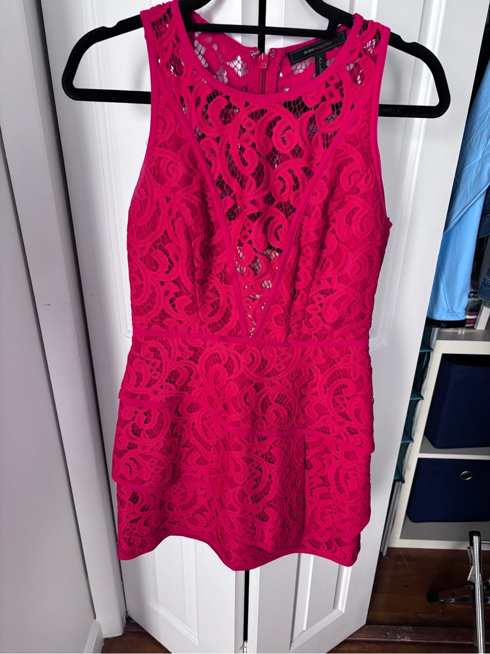 BCBG Red Cocktail Dress